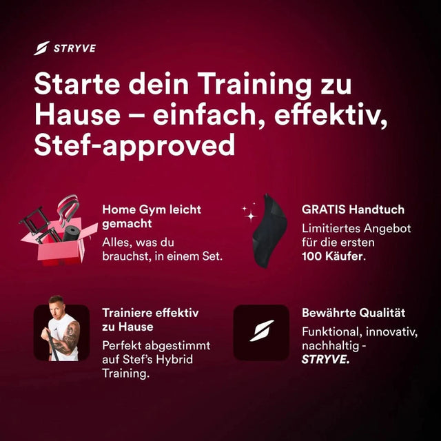 STRYVE — For the better. STRYVE & Coach Stef | Training Mat