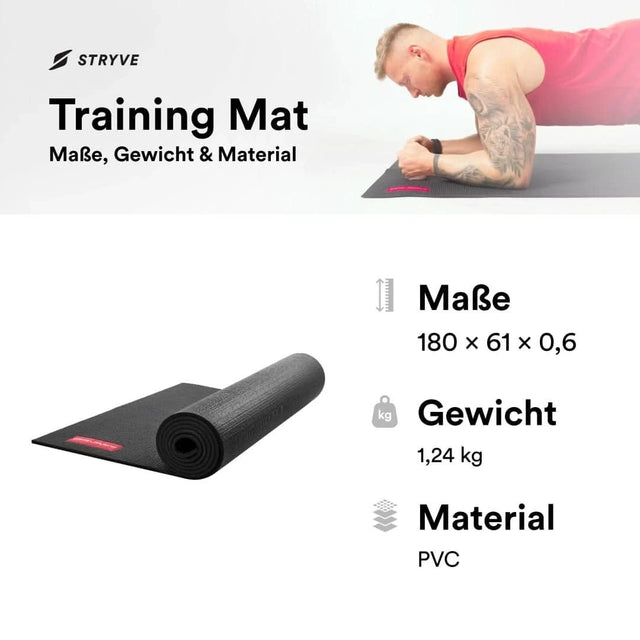 Gymnastikmatte Training Mat – STRYVE x Coach Stef Fitness- & Yogamatte - STRYVE — For the better.