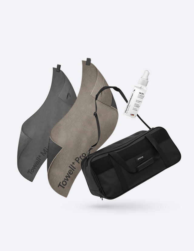 Gym Pro Bundle – Sporttasche & Sporthandtuch Set fürs Gym