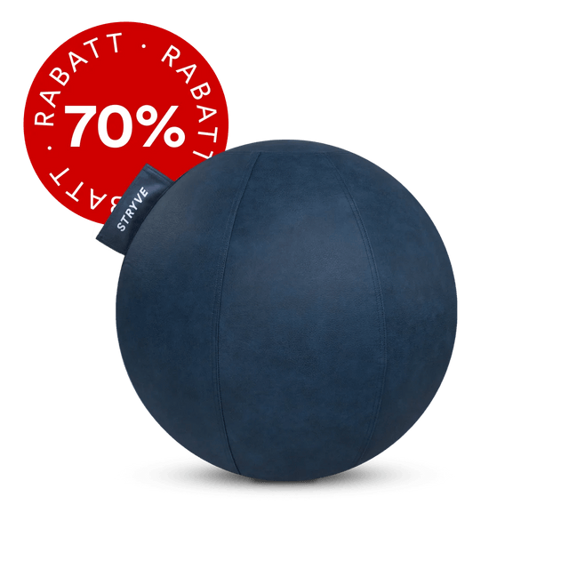 STRYVE Sitzbälle Royal Blue / 65 cm Active Ball | Kunstleder