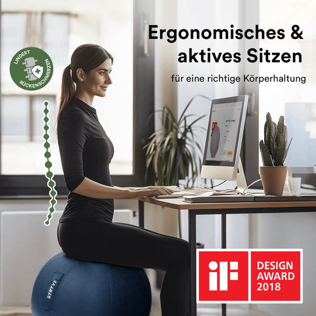 STRYVE Sitzbälle Active Ball | Kunstleder