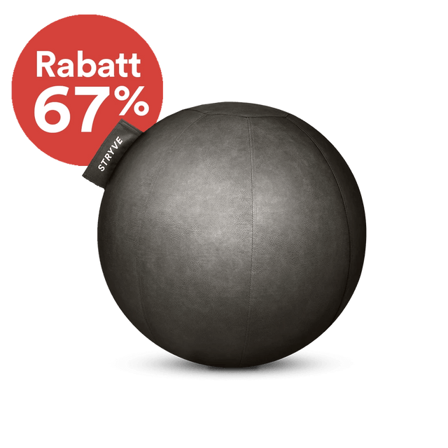 STRYVE Sitzbälle Stone Grey / 70 cm Active Ball | Kunstleder