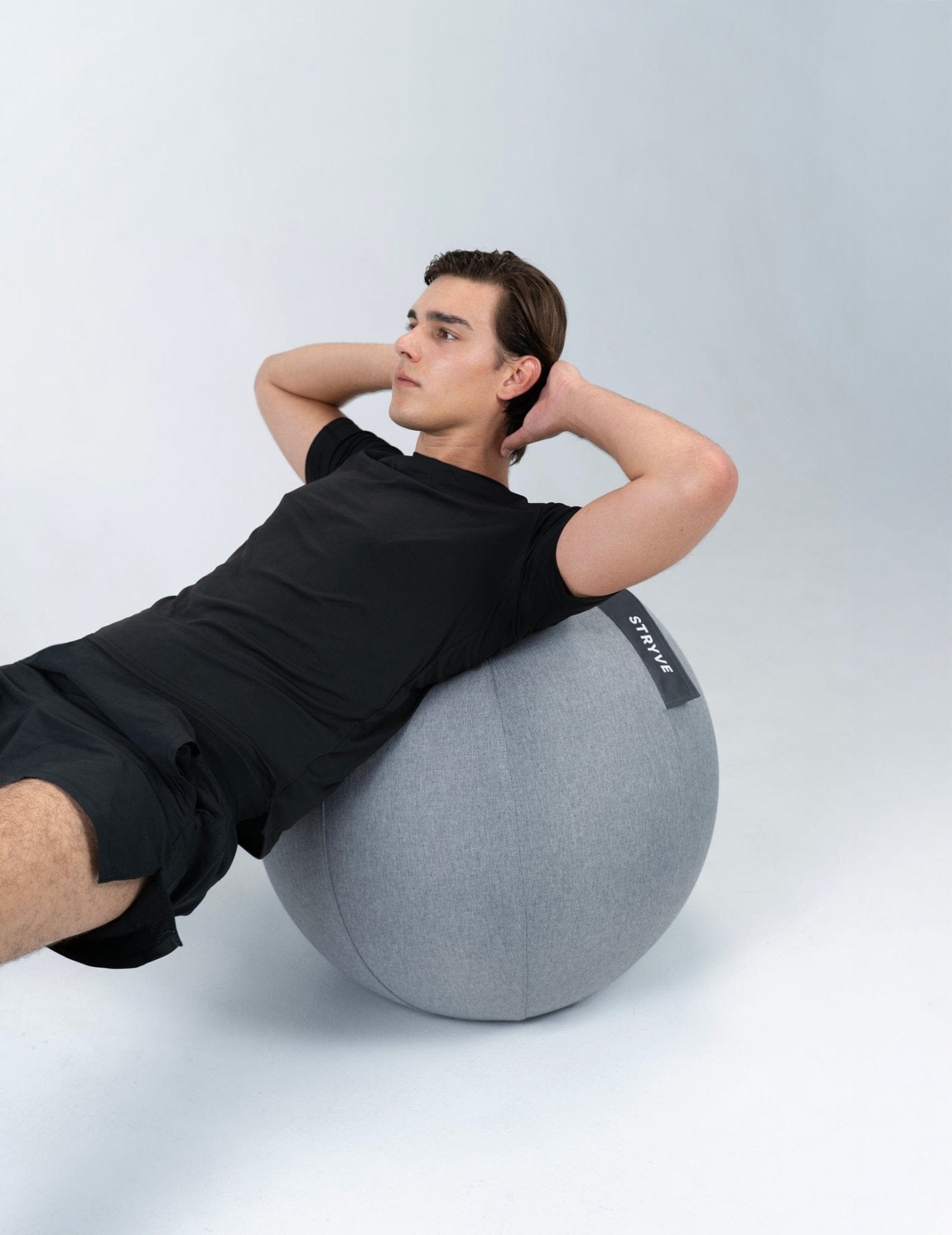 Sitzball Active Ball aus Leinen – ergonomischer Sitzball
