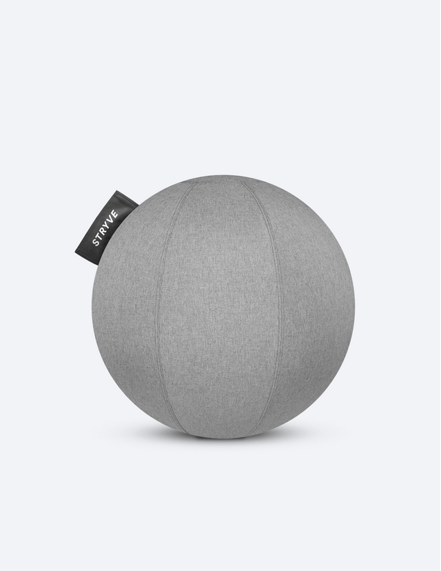 STRYVE Sitzbälle Casual Grey / 65 cm Active Ball | Leinenoptik