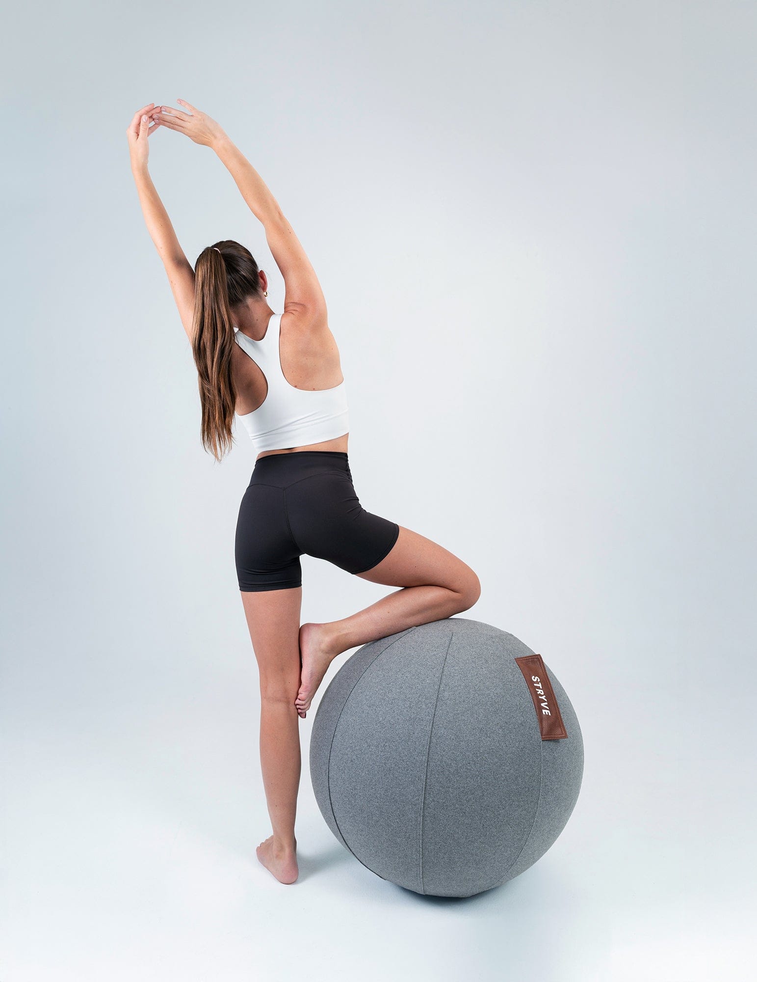 Sitzball Active Ball aus Wollfilz – ergonomischer Filz-Sitzball