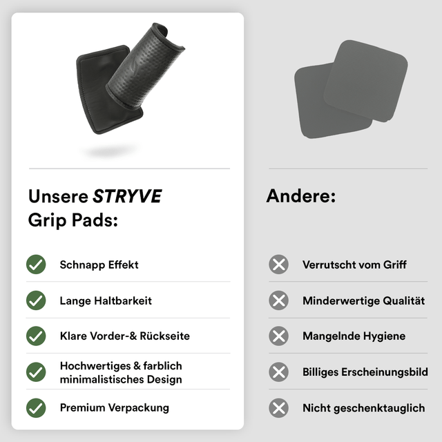 STRYVE Trainingszubehör Grip Pads