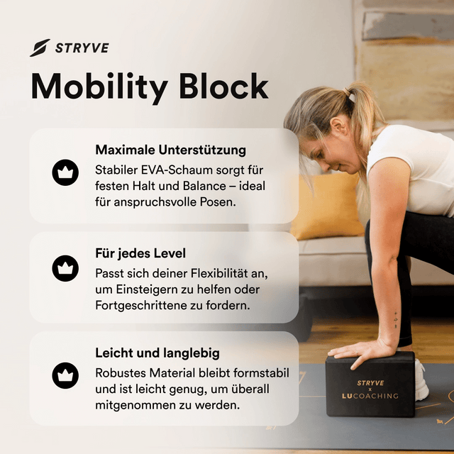 STRYVE — For the better. Mobility Block | STRYVE x Lu-Coaching