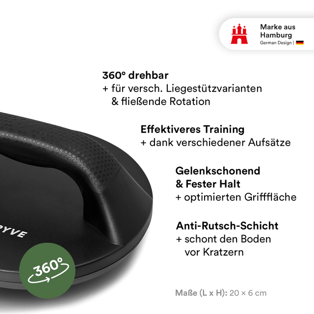 STRYVE Trainingszubehör Push-Up 360