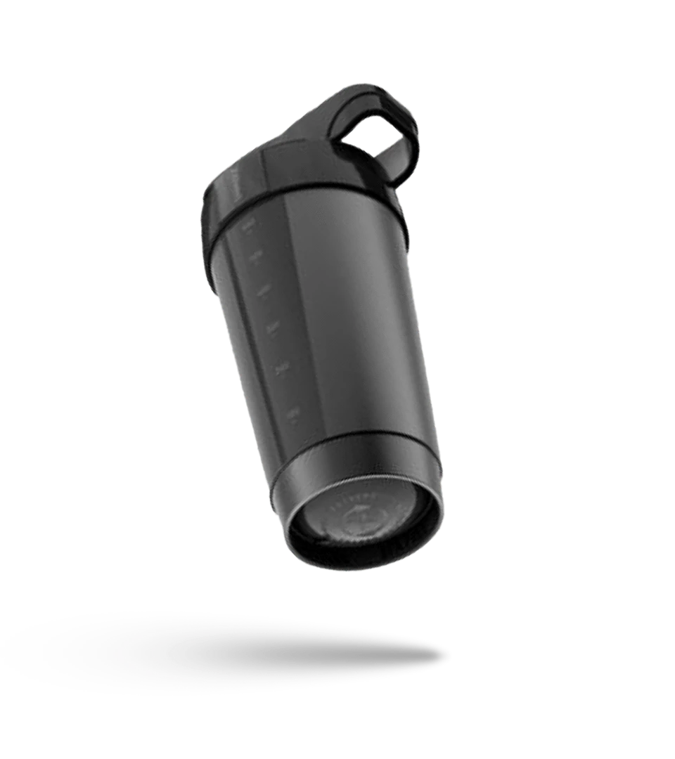 STRYVE Trinkflaschen Black Shaker