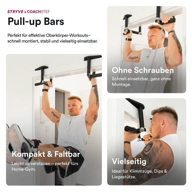 STRYVE — For the better. STRYVE & Coach Stef | Pull-up Bars