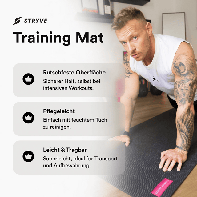 STRYVE — For the better. STRYVE & Coach Stef | Training Mat