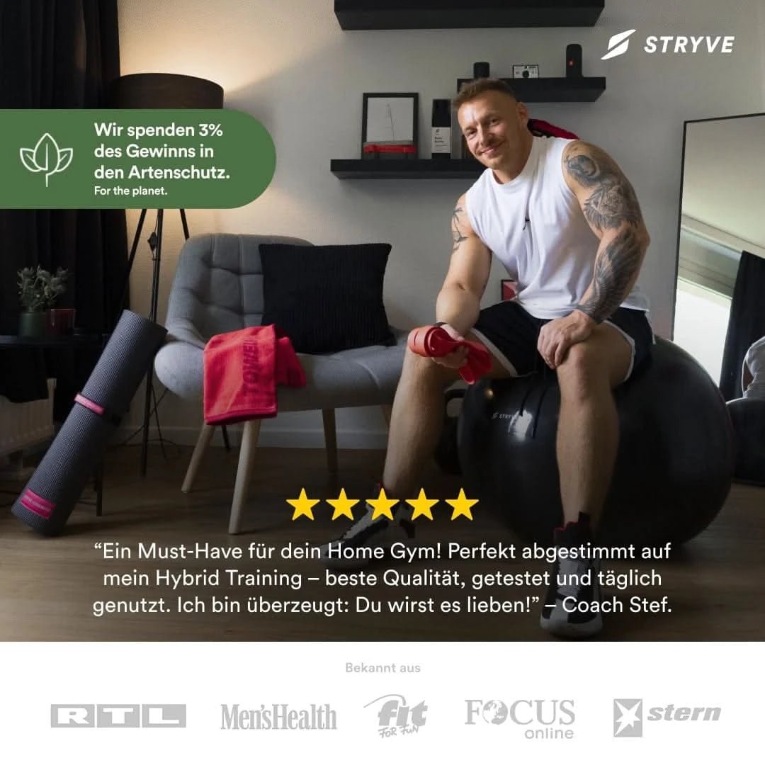 Gymnastikmatte Training Mat – STRYVE x Coach Stef Fitness- & Yogamatte - STRYVE — For the better.