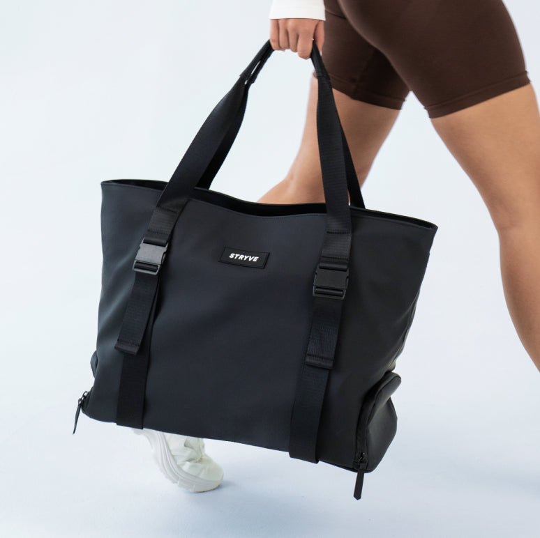 Außen Tote Bag, innen Sporttasche
