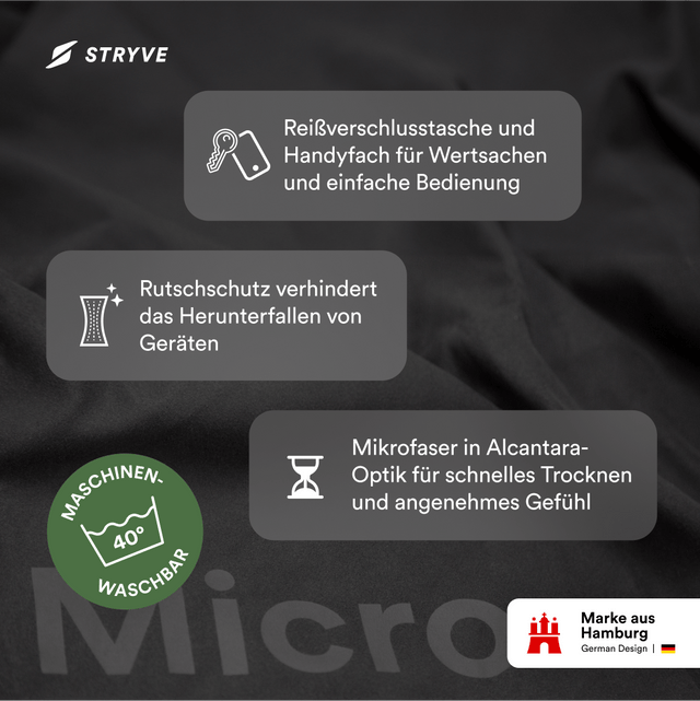 STRYVE Handtücher Towell+ Micro