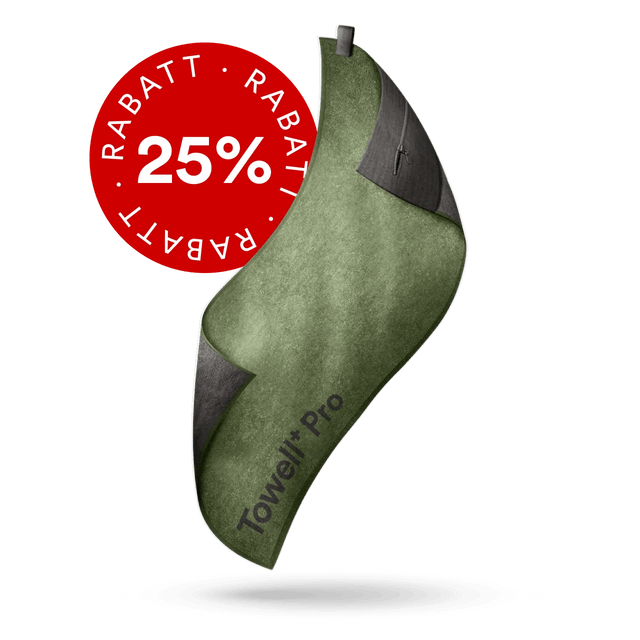 STRYVE Handtücher Deep Green Towell+ Pro