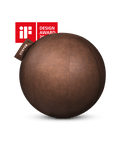 STRYVE Balance Ball Natural Brown 65 cm Active Ball – Lederstoff