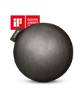 STRYVE Balance Ball Stone Grey 65 cm Active Ball – Lederstoff