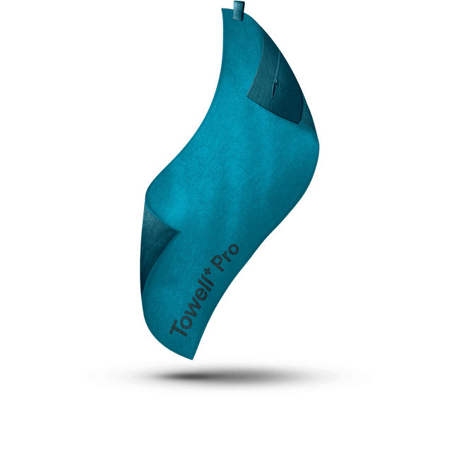 STRYVE Gym Towel Active Blue Towell+ Pro – Sporthandtuch